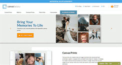 Desktop Screenshot of canvasfactory.com